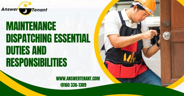 Maintenance Dispatching