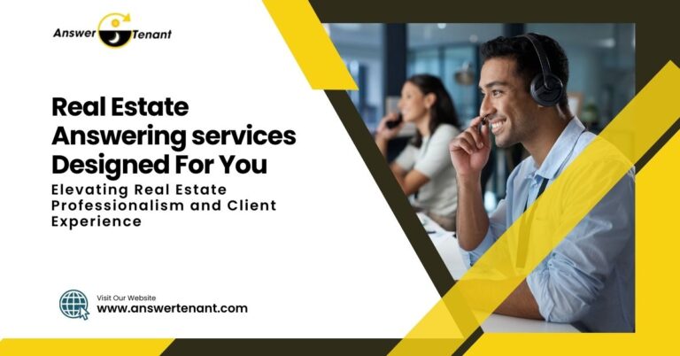 Real Estate Answering services