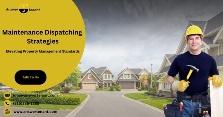 maintenance dispatching